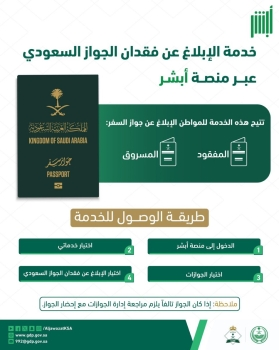 فقدان جواز السفر
