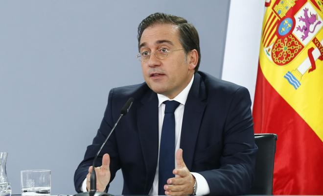 خوسيه مانويل ألباريس وزير الخارجية الإسباني